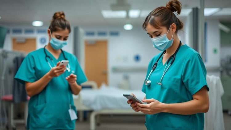 Smartphone Dependence in the Hospital Ward: Nurses' Nomophobia Tested Against Job Performance