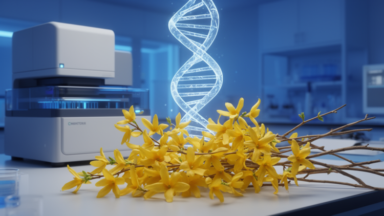 Genome Sequencing Reveals Hidden Lineages in China's Wild Medicinal Forsythia