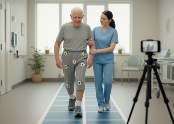 AI Learns to Read Stroke Patients' Strides with Just Minutes of Labeled Data