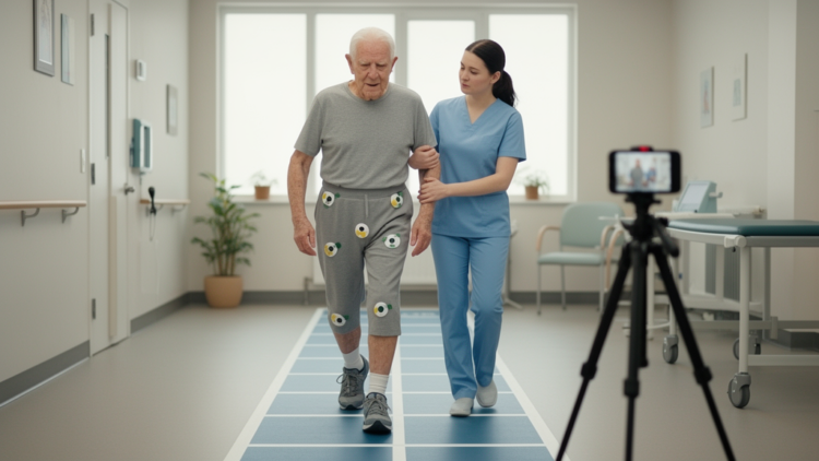 AI Learns to Read Stroke Patients' Strides with Just Minutes of Labeled Data