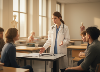 Medical Students Become Teachers to Sharpen the Art of Clinical Reasoning