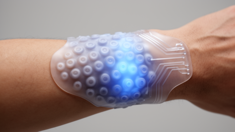 Octopus-inspired wireless skin switches between active and passive modes to keep wearables alive