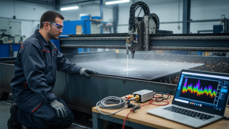 Vibration and Current Signals Fuse to Catch Waterjet Machine Faults