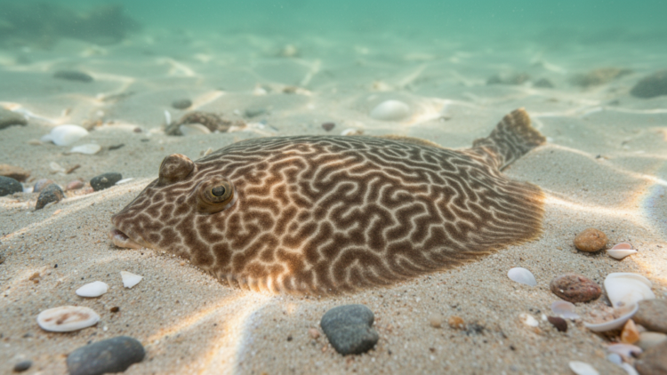 Labyrinth-Patterned Flatfish Discovered in the South China Sea Is a Brand-New Species
