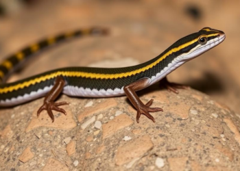 Giant skink discovered in China's mountains rewrites the record books for a genus of tiny lizards