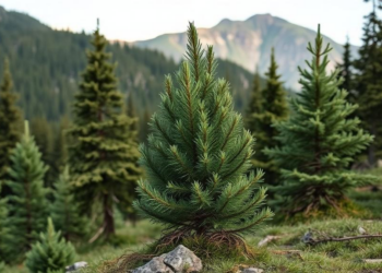 Endangered Serbian spruce quietly naturalises in the Italian Alps