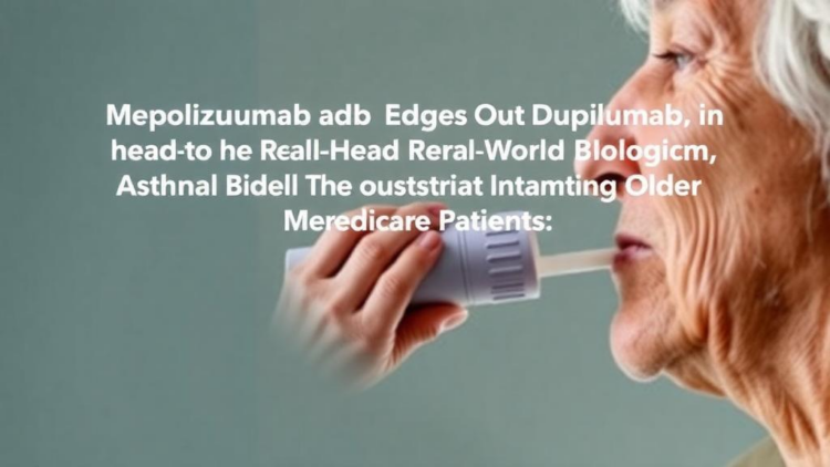 Mepolizumab Edges Out Dupilumab in Head-to-Head Real-World Asthma Biologic Showdown Among Older Medicare Patients
