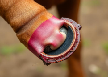 Horse Kick Leaves Horseshoe Bruise That Revealed Hidden Jejunal Perforation