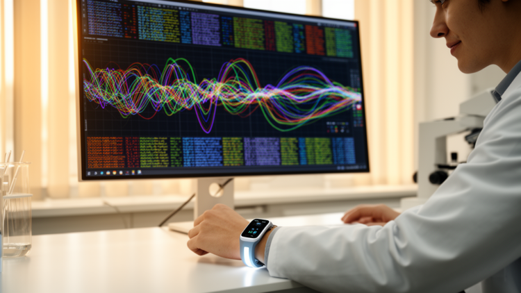 When Numbers Meet Words: Hybrid Data Representations Push Wearable Wellness AI Forward