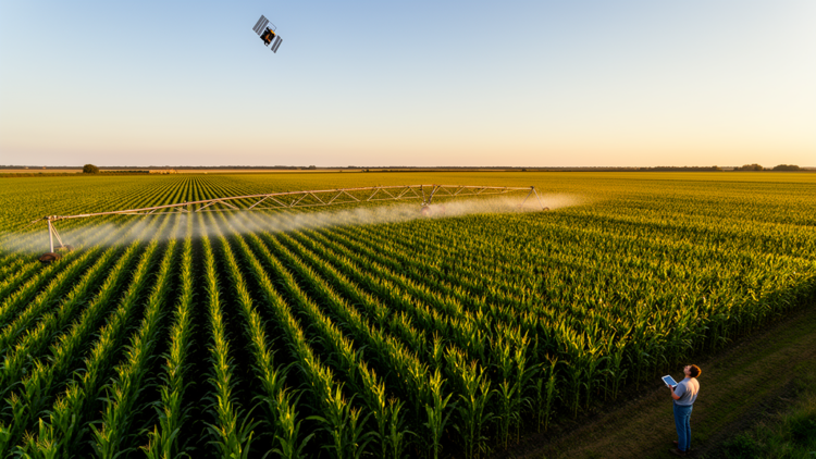 Satellites and Crop Models Team Up to Cut Water and Fertilizer Use in Silage Maize