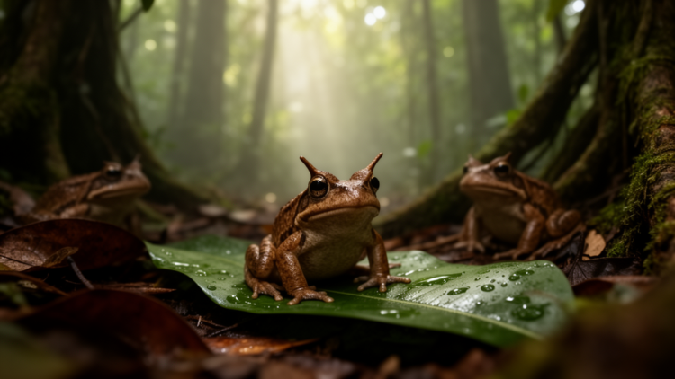 One frog becomes three: hidden horned frog species rediscovered in Brazil's Atlantic Forest