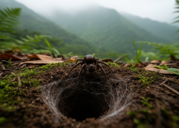 New burrowing spider species uncovered in China's Jinggangshan mountains