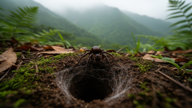 New burrowing spider species uncovered in China's Jinggangshan mountains