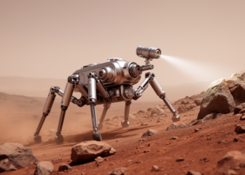 A Walking Robot With a Laser Eye Could Change How We Explore Mars and the Moon