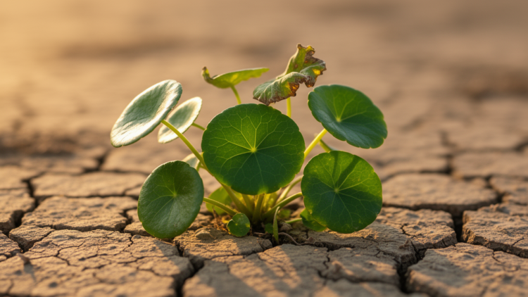 How Abscisic Acid Drives Dehydration Survival in Centella asiatica