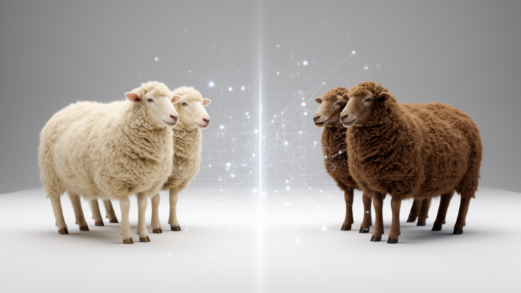 Machine Learning Reveals Genetic Divide Between Chinese Kirghiz and Kyrgyzstan Sheep