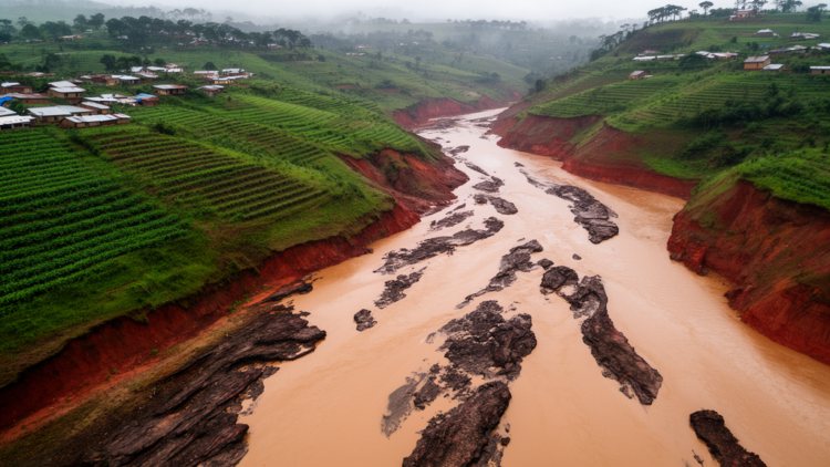 Beneath Uganda's Soils, Ancient Rocks Quietly Decide Where Floods and Sediments Go