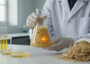 Waste Sugarcane Bagasse Turned Into Vitamin B2 by a Bacteria Found in a Kolkata Dump