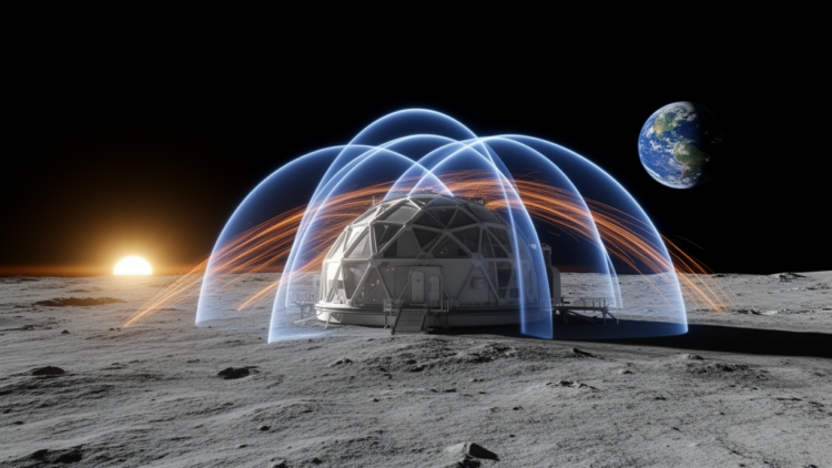 Mini-Magnetospheres and Moon Dirt: The Race to Shield Deep Space Habitats From Deadly Solar Storms