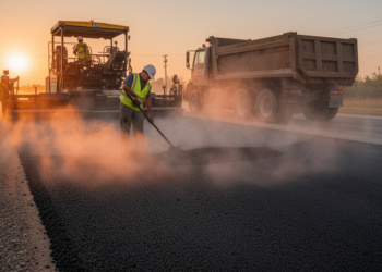 Crumb-Rubber Asphalt Releases Five Times More Fumes Than Regular Asphalt at Paving Temperatures
