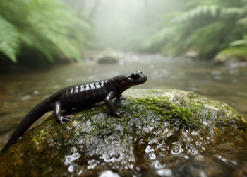 Chromosomes reveal how Taiwan's mountain salamanders evolved from pond ancestors into stream dwellers