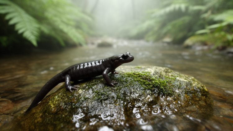 Chromosomes reveal how Taiwan's mountain salamanders evolved from pond ancestors into stream dwellers