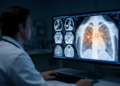 AI Reads Plain CT Scans to Tell Benign Lung Nodule from Early Cancer