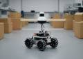 Best-first search gives Mecanum robots a sharper eye under partial observability