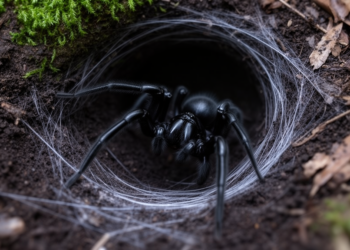 Silk Blueprints Reveal How Australia's Deadliest Spiders Balance Hunting and Hiding