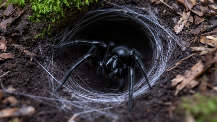Silk Blueprints Reveal How Australia's Deadliest Spiders Balance Hunting and Hiding