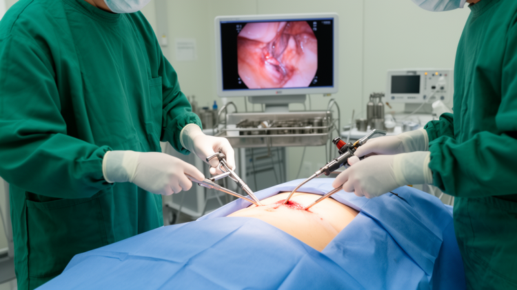Laparoscopic IPOM Plus Shows Early Advantages for Large Ventral Hernias After Damage Control Surgery