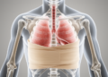 Chest wall restriction device for modeling respiratory challenges and dysfunction