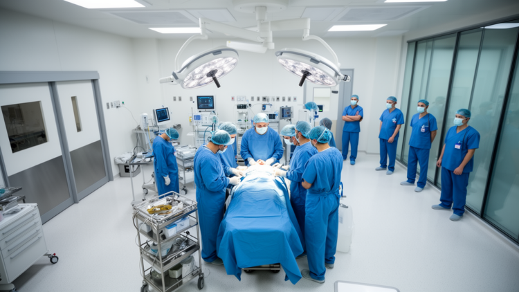 More Surgeons Do Not Always Mean More Surgery: Global Model Reveals Diminishing Returns