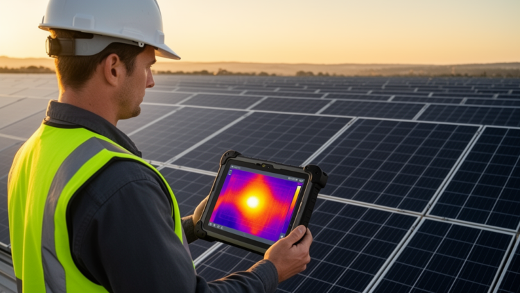 Deep transfer learning brings solar fault diagnosis and power loss prediction to the edge
