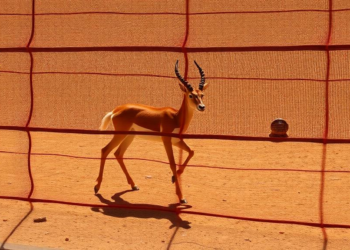 Gazelle-Inspired Algorithm Learns to Stride Through Solar Shading Problems