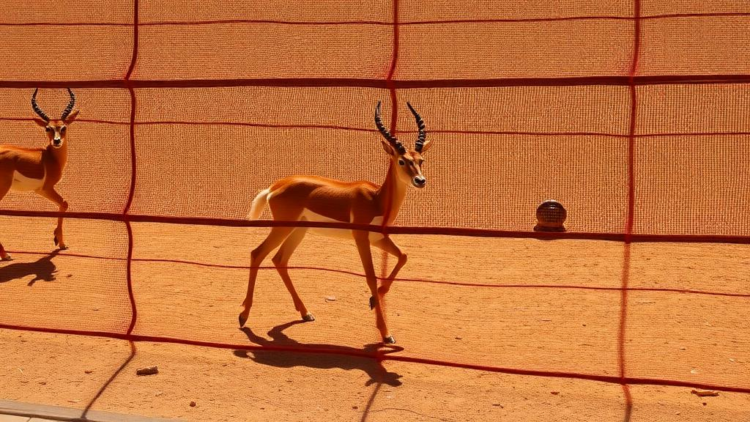Gazelle-Inspired Algorithm Learns to Stride Through Solar Shading Problems