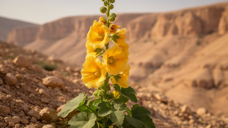 Jordan's Golden Hollyhock Reveals Antioxidant Riches in First Chemical Portrait