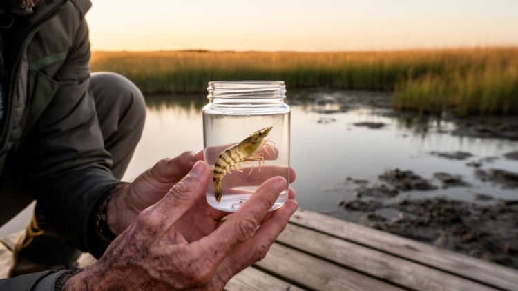 Citizen scientist's catch reveals oriental river prawn's westernmost European outpost in Spanish estuary