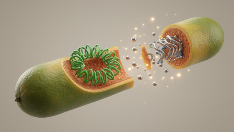 Insect Peptide Kills Deadly Citrus Bacteria by Oligomerizing and Cleaving Membrane Zinc Transporter