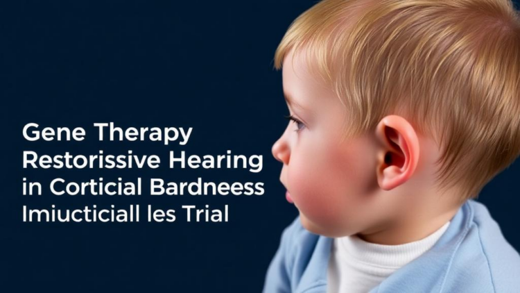 Gene Therapy Restores Hearing in Congenital Deafness Trial Milestone