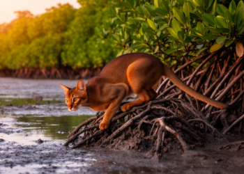 Rare Wetland Cat Reveals Surprising Habitat Secrets in Borneo's Mangroves