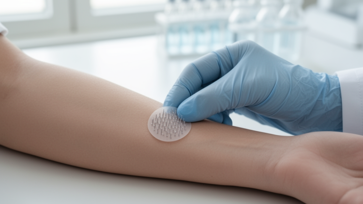 Microneedle Patches Could Turn Skin Fluid Into the Next Blood Test