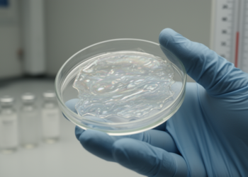 Bacterial vesicle thin films survive eight weeks at room temperature