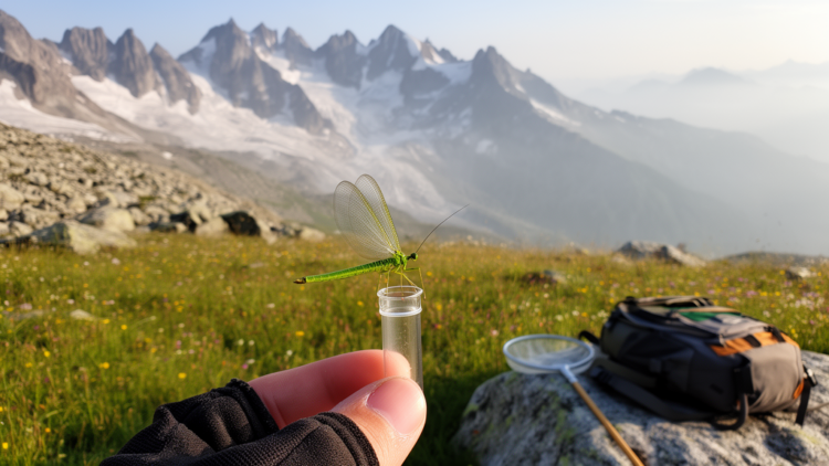 Hidden alpine lacewing rediscovered in Switzerland after nearly a century