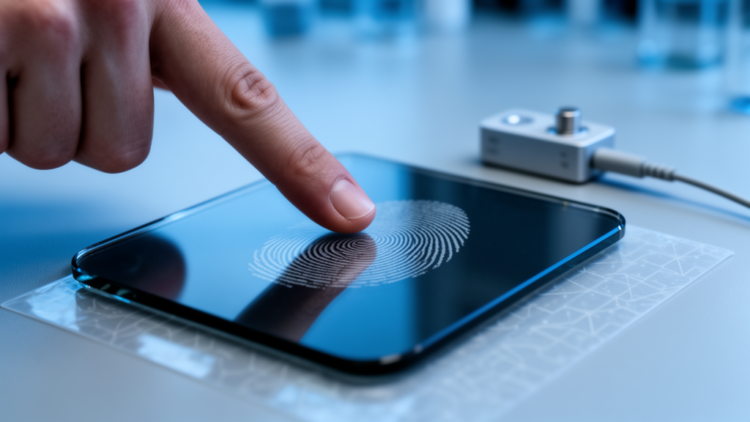 Ultrasound Metasurface Authenticates Fingerprints Without Ever Storing Them