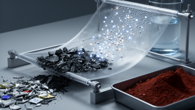 Membranes Could Turn Spent Batteries and Mine Waste Into Tomorrow's Metal Mines