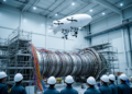 Robotic airship for measurement and validation of a CERN detector stray magnetic field