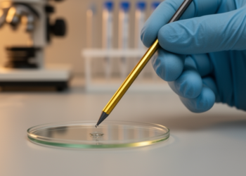 Gold-coated pencil graphite sensor detects breast cancer biomarker CA 15-3 without antibodies