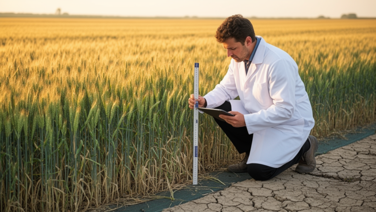 Multivariate phenotypic profiling identifies drought-tolerant bread wheat germplasm through sequential seedling and field-stage screening