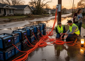 Mobile Batteries That Form Their Own Grid Could Rescue Power Networks After Disasters